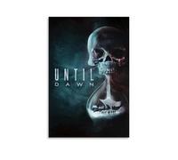 HUAYEEENT Póster artístico de pared con texto "Until Dawn" (60 x 90 cm), estilo sin marco