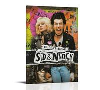 HUAYEEENT Póster estético de Sid And Nancy para pared, decoración del hogar para sala de estar, 60 x 90 cm, estilo marco