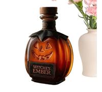 Huayeex Decantador de Calabaza de,Dispensador Vino Tinto Halloween - Dispensador De Vidrio Para Aficionados Al Whisky Decoración Hogar