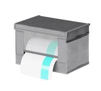 Huayeex Dispensador Para Bolsas De Basura - Organizador de despensa plegable | Organizador Para Bolsas De Basura Con Bolsillo De Malla | para uso en Armario, Despensa, Dormitorio, Cuarto de Lavado,