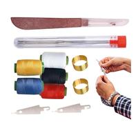 Huayeex Juego de Herramientas de Costura para Enhebrar Agujas | Herramientas Manuales para Enhebrar Agujas y Reparaciones 36 Piezas,Kit Completo Versátil para Principiantes Adultos Familiares Amigos