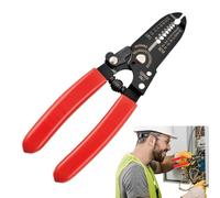 Huayeex Pelacables | Pelacables Cortacables Crimpadora para Cable Eléctrico | Herramienta Manual Ergonómica para Electricistas y Proyectos de Mejoras del Hogar