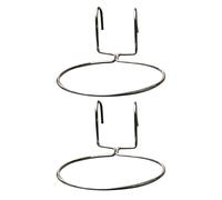 Huayeex Soporte De Pared Para Plantas, 2 Piezas De Aro Colgador Para Macetas, Porta Macetas Con Resistente Y Reforzado, Vivero Entrada Hogar Sala Estar Balcón Apartamento Dormitorio