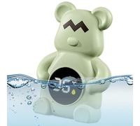 Huayeex Termómetro Para Baño De Bebé,Monitor De Seguridad De Temperatura Para Baño Infantil - Juguete Flotante Forma De Oso Para Piscina Spa Piscina Balneario Natación Interior Exterior