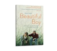 HUAYEQWHELH Beautiful Boy - Póster estético de pared decorativo para pared, lienzo vintage para sala de estar, dormitorio, 40 x 60 cm, estilo marco