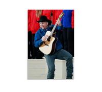 HUAYEQWHELH Garth Brooks(3) pósteres estéticos para pared, pintura decorativa para decoración de pared, lienzo vintage para sala de estar, dormitorio, 20 x 30 cm, estilo sin marco