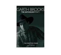 HUAYEQWHELH Garth Brooks - Póster estético de pared sin vallas, póster decorativo para decoración de pared, lienzo vintage para sala de estar, dormitorio, 60 x 90 cm, estilo sin marco