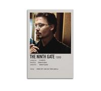 HUAYEQWHELH Póster estético de la Novena Puerta de la Novena Puerta para pared, pintura decorativa, lienzo vintage para sala de estar, dormitorio, 60 x 90 cm, estilo sin marco