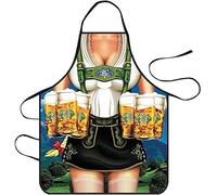 Huayifa Chef Delantal, Divertido de Cocina Funny Cooking Sexy Apron Barbacoa Fiesta Barbacoa Fiesta Delantal para Pareja Mujeres hombres