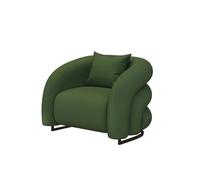 HUAYUSEDF Sillón de estilo minimalista para sala de estar, cómodo puf, dormitorio, salón, balcón, sofá creativo