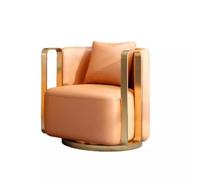 HUAYUSEDF Sillón moderno y ligero de lujo para sala de estar, cómodo puf, dormitorio, salón, ocio, balcón, asiento creativo para sofá