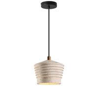 HUAYUSEDF Wabi Sabi Travertino Lámpara colgante Piedra natural Vintage Mini accesorio de iluminación colgante for cocina Isla Comedor Dormitorio Pasillo Mesita de noche Decoración del hogar