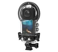 HUAYUWA Funda de buceo para cámara Insta360 X3, con tapa de lente de silicona y soporte impermeable