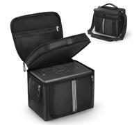 HUAYUWA Funda de transporte de viaje compatible con generador solar BLUETTI EB3A, estación de energía portátil de 268 Wh y bolsa de almacenamiento para accesorios al aire libre con correa para el