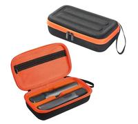 HUAYUWA Funda rígida de transporte de EVA compatible con micrófono inalámbrico JBL PartyBox, micrófonos recargables, bolsa de almacenamiento portátil, funda protectora, caja organizadora, Exterior