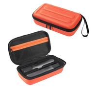 HUAYUWA Funda rígida de transporte de EVA compatible con micrófono inalámbrico JBL PartyBox, micrófonos recargables, bolsa de almacenamiento portátil, funda protectora, caja organizadora, Exterior