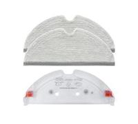 HUAYUWA Piezas de repuesto para aspiradora compatibles con Roborock T8/Q7 MAX+/Q7 MAX Robot Aspiradora, 1 soporte para bandeja de tanque de agua + 2 trapos lavables