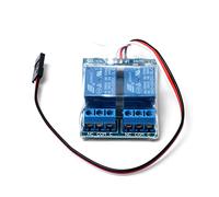 HUAYUWA Q1 Interruptor de relé RC Modelo PWM Control remoto 2 en 1 Módulo de relé Controlador Transmisor Compatible con Drone FPV Quadcopter Launch Piezas de repuesto