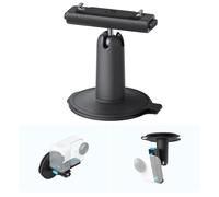HUAYUWA Soporte de dirección adhesivo compatible con cámara de acción Insta360 GO-Ultra, montaje de rótula ajustable de 360 grados con base adhesiva reutilizable y punta de tornillo de 1/4 pulgadas