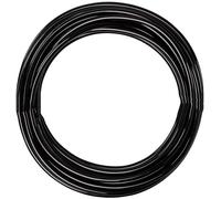 HUAZIZ 12m Manguera Aire Poliuretano, 4mm Aire de PU Tubo Manguera, Negro