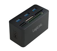HUB 3 Puertos USB 3.0+Lector DE Tarjetas LOGILINK