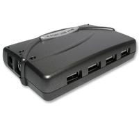 HUB, 4 PUERTOS, USB2.0, EXTERNO NLUSB2-222 (NEWLINK) Cantidad X 1
