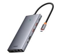 Hub Baseus 13 puertos 10 Gbps PortalJoy con HDMI 4K y Ethernet 1 Gbps