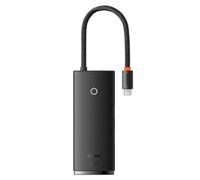 Hub Baseus 5 puertos USB 3.2 Gen 1 4K HDMI modelo WKQX040001 Negro