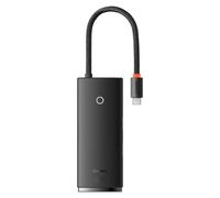 Hub Baseus 6 puertos 5000 Mbit/s modelo WKQX050001 con HDMI y lector SD