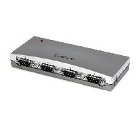 StarTech Concentrador USB a Serie ICUSB2324 – 4 puertos RS232 (DB9) – Plata
