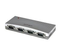 Hub Concentrador USB a 4 Puertos Serie RS232 - Ladrón Serie DB9 - Adaptador USB a Serie