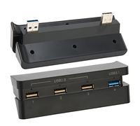 HUB de 4 Puertos para Alta Velocidad USB 3.1 2.0 Cargador de Extensión Plug and Play para Slim Gaming Console