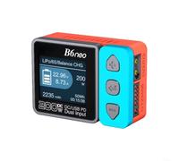Hub de carga de 6 puertos 1S para B6neo, B6ACneo, B6neo+ y B6neo V2, para distribuidor de cargador con conector PH2.0/BT2.0 para baterías LiPo, LiFe, Li-Ion y LiHV, salida máxima de 2.0 A, azul (azul)