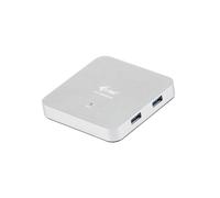 hUB de carga metálico USB 3.0 i-tec [4 puertos, con adaptador de corriente]