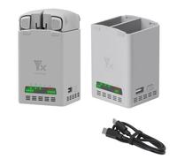 Hub de carga para batería DJI Lito X1, cargador de batería dual con carga de almacenamiento y cable de carga, compatible con carga PD65W de 2 baterías, dispositivo de cuidado de batería