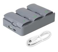 Hub de carga para DJI NEO 2, estación de carga rápida, almacenamiento de batería, dispositivo de mantenimiento, cargador de tres puertos para batería de vuelo inteligente Neo2, compatible con carga