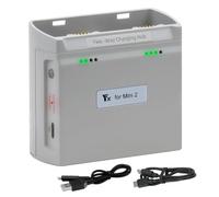 Hub De Cargador De Batería Dual For Drones, Compatible Con DJI Mini 2 /Mini 2 SE