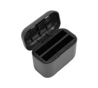 Hub de Cargador de Batería para Cámara Insta360 X3, Indicador LED Inteligente de 2 Canales Adaptador de Corriente de 12 V 2 A Protección Integral, Estación de Almacenamiento de