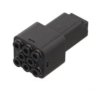 Hub de filamento de 8 colores para AnkerMake para Kobra 3 y S1C, cambiador automático de filamentos con adaptador de PTFE para baja resistencia, accesorios plug-and-play para impresión 3D multicolor