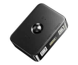 Hub de intercambio de impresora, concentrador divisor manual, adaptador selector para estudios de grabación en casa, transmisión y aula, USB de alto rendimiento para videoconferencias, soporta