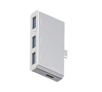 Hub de Ordenador portátil por estación de Acoplamiento, Adaptador de conexión múltiple Duradero | Extensión de Monitor con conectividad rápida, estación de Acoplamiento versátil
