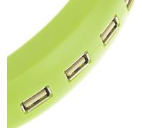 Hub de puerto USB - Divisor de adaptador multipuerto USB de 4 puertos, concentrador expansor de transferencia de datos más rápido | Expansor de transferencia de datos de alta velocidad, concentrador U