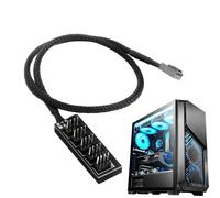 Hub de Ventilador de PC genérico, Ventilador de PC | Ventilador de Ventilador de 4 Pines SPLINGER-CUCHAPUTER SPLINGER, Fan Case A LA pero