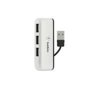Belkin F4U021BT hub de interfaz 480 Mbit/s Negro, Blanco