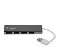 Hub de Viaje USB 2.0 para Ordenador con 4 Puertos Instalación Plug and Play