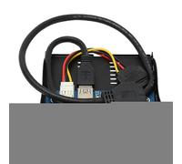 Hub del Panel Frontal USB, Carcasa Metálica del Panel Frontal de la Unidad de Disquete de 5 Gbps 6 Puertos para Escritorio