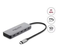Hub Delock 1 puerto USB-C 100 W modelo 64371 con carga rápida