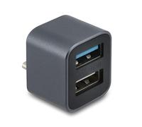 Hub DeLock 2 puertos 10 Gbps USB-C modelo 64359 compacto metálico