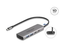 Hub Delock 4 puertos 10 Gbps USB 3.2 Gen 2 modelo 64299 con Thunderbolt 4