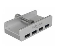 Hub Delock 5 puertos 5 Gbps USB 3.2 Gen 1 modelo 64046 montaje fácil